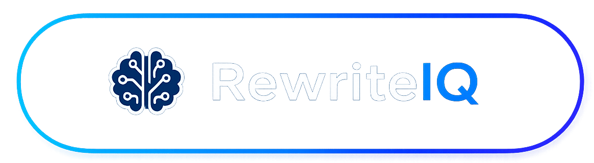 RewriteIQ Logo