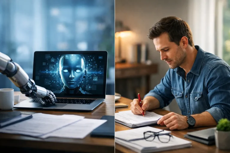 AI Rewriter Versus Human Editor for Real Work